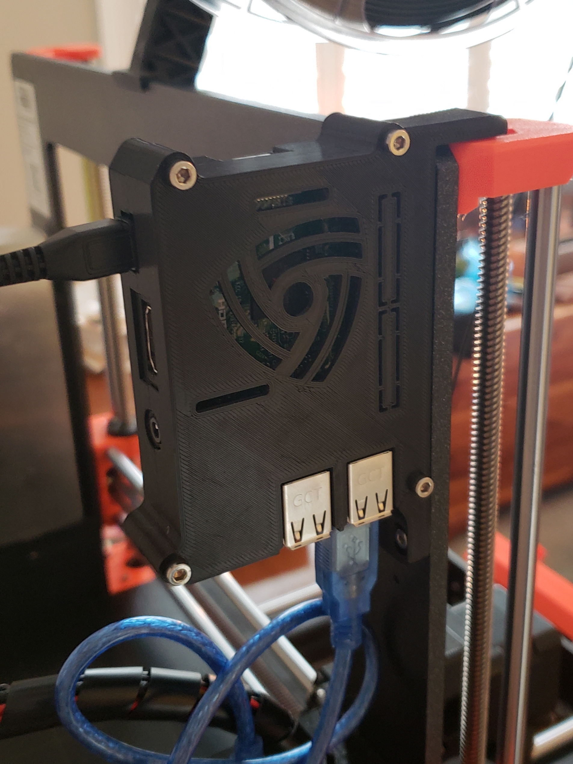 Rpi3b Prusa Mk3 Frame Mount Case