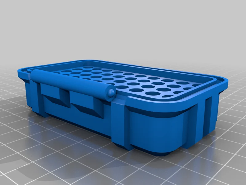 22lr hinged ammo box 50 round