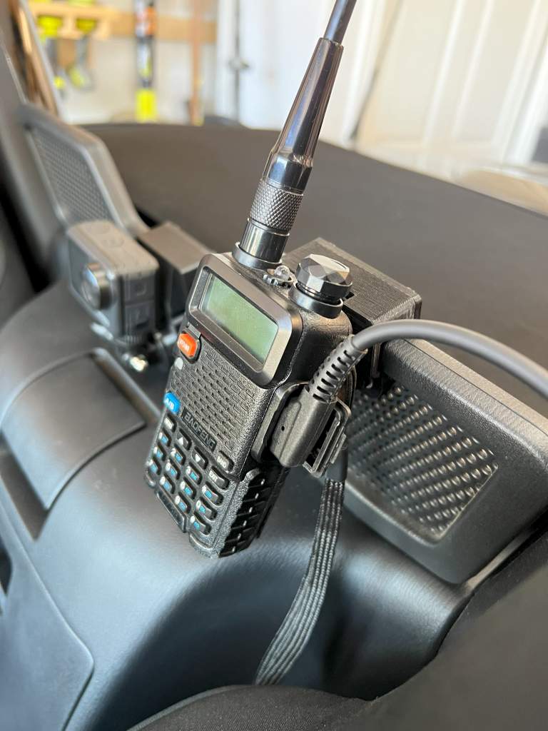 ND MX-5 Miata Handheld GMRS Radio Mount
