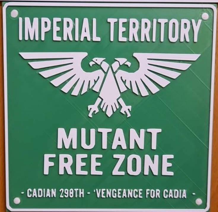 Imperial Territory Mutant Free Zone - Cadian 298Th - Vengeance of Cadia -