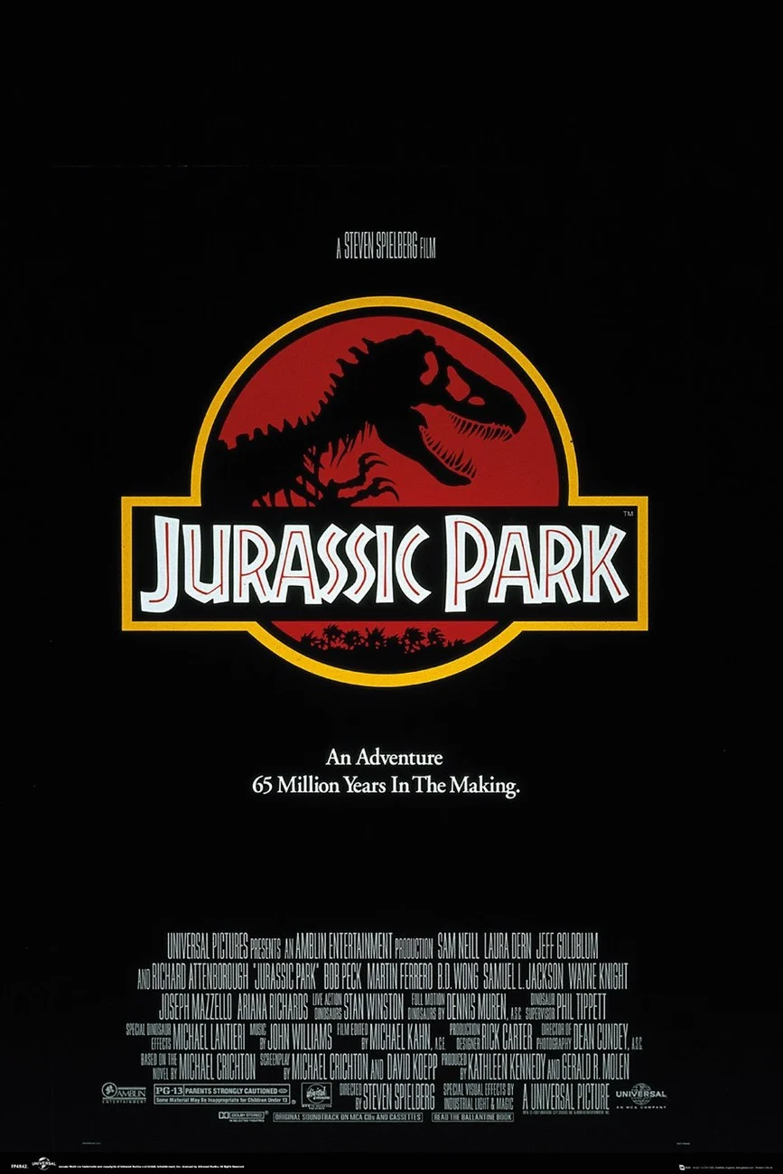Lithophane Poster affiche jurassic park