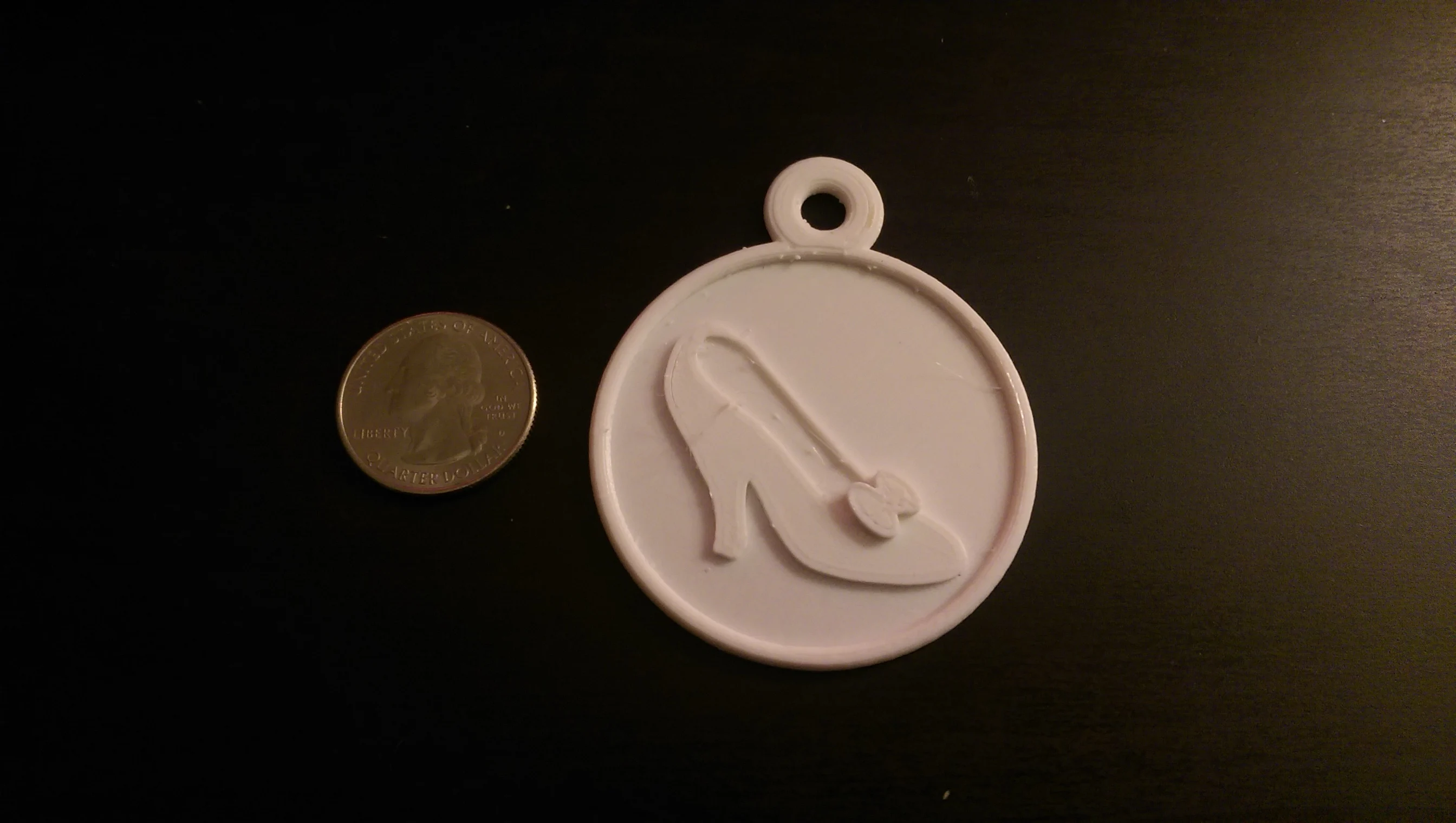 Cinderella Slipper Pendant