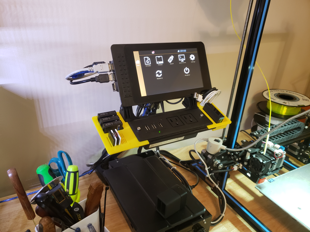 Raspberry PI Charging Station (running repetier)