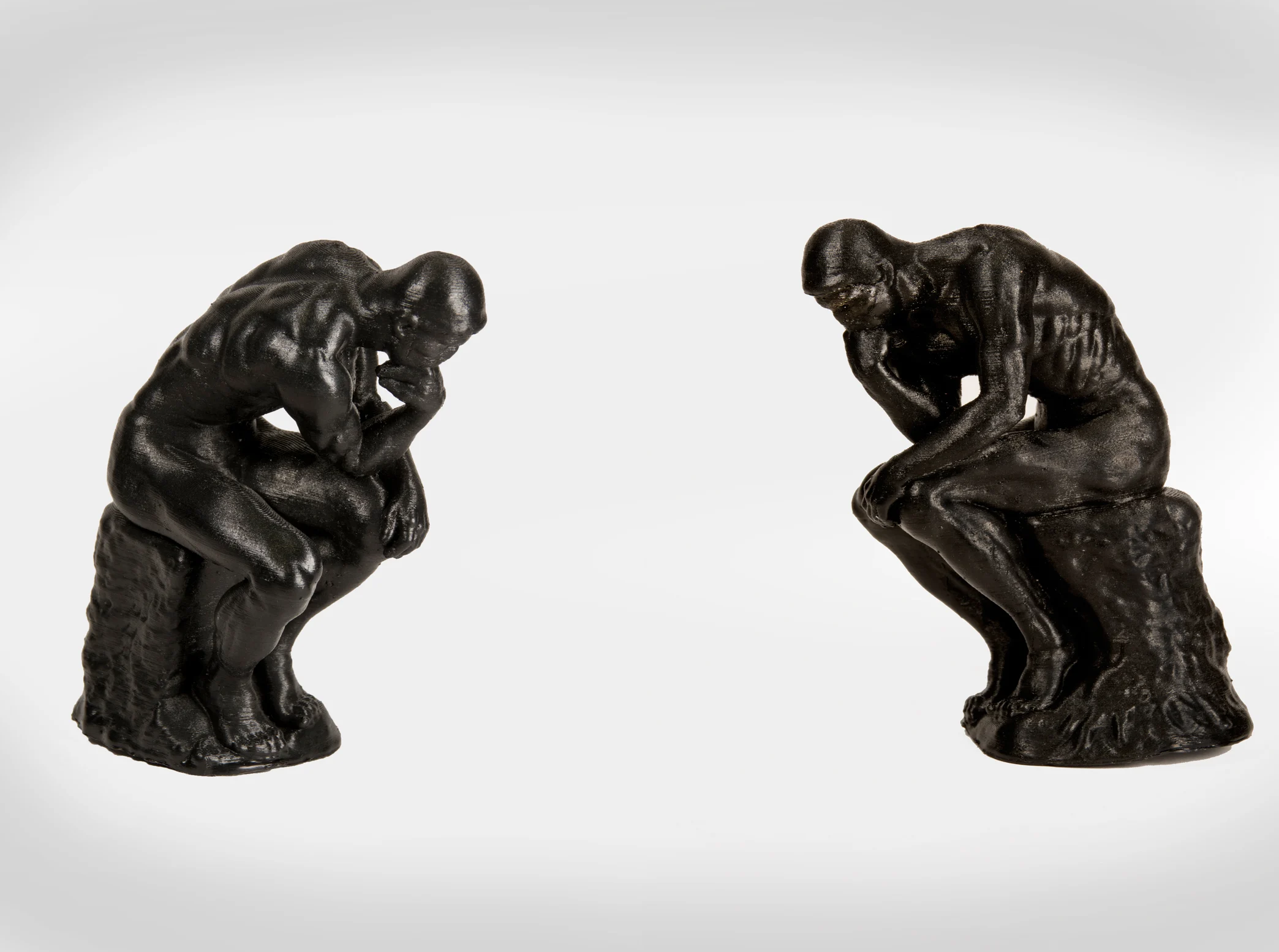 "The Thinker" Scan - Auguste Rodin