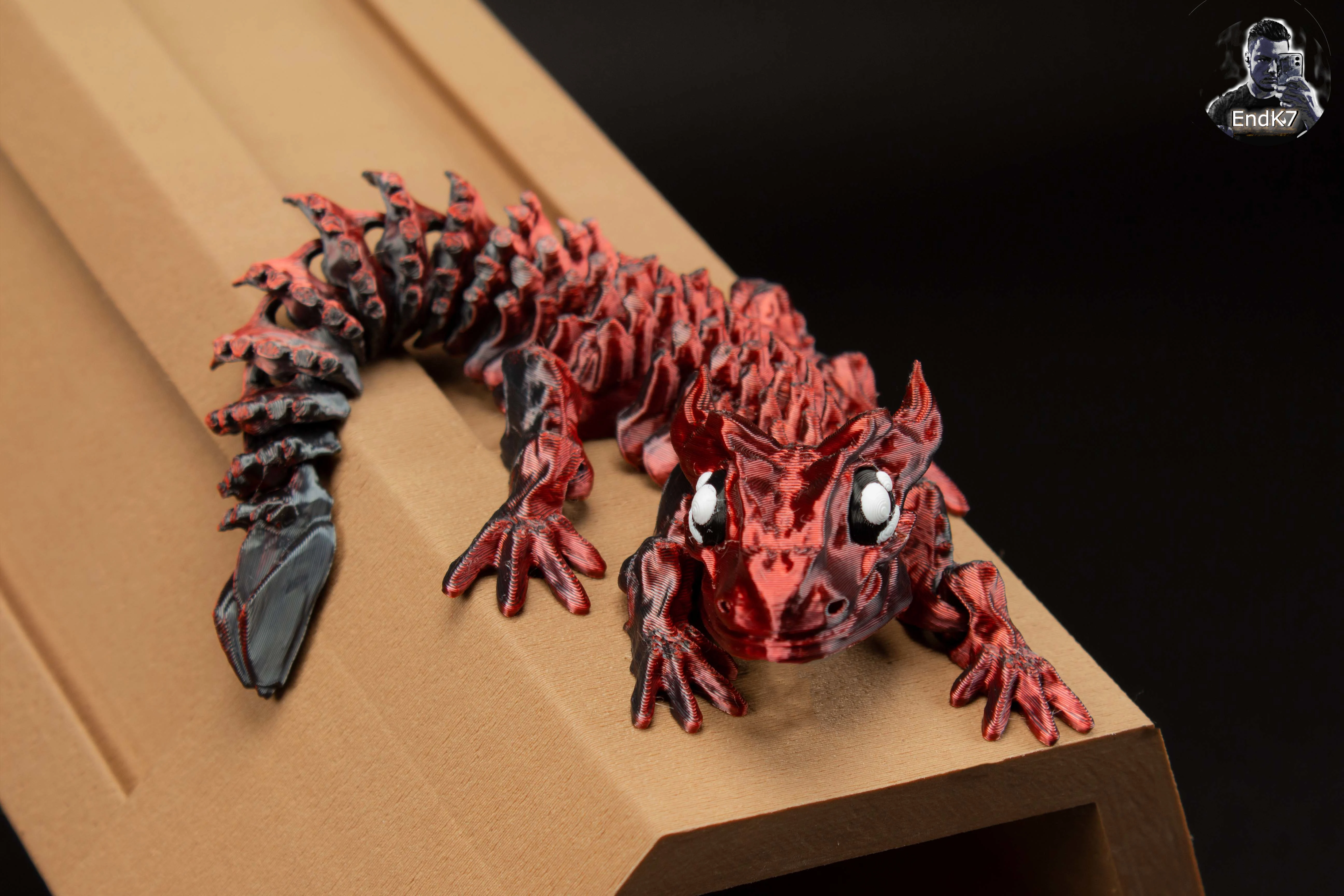 Glorious Baby Dragon - Articulated - Print in Place - No Supports - Flexible - Fantasy