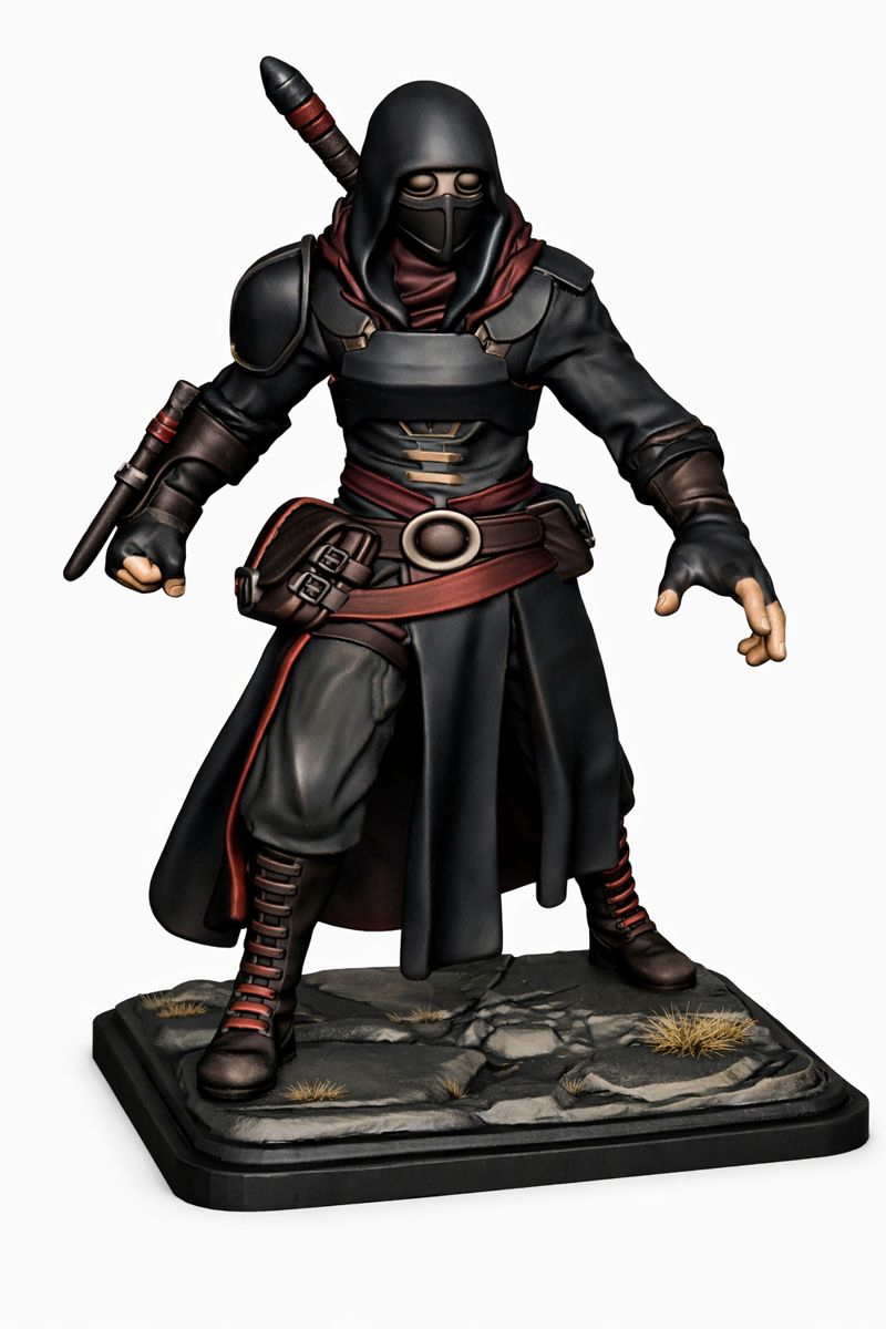 Kaelen Assassino 2 Base HeroQuest