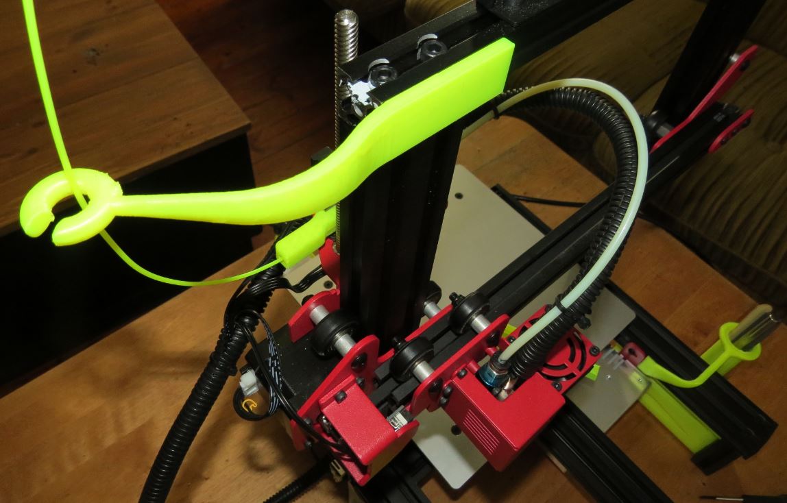 Alfawise U30 - Upper filament guide