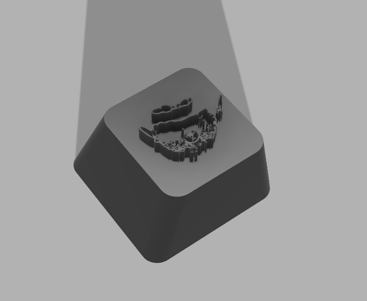 Teen X Keycap