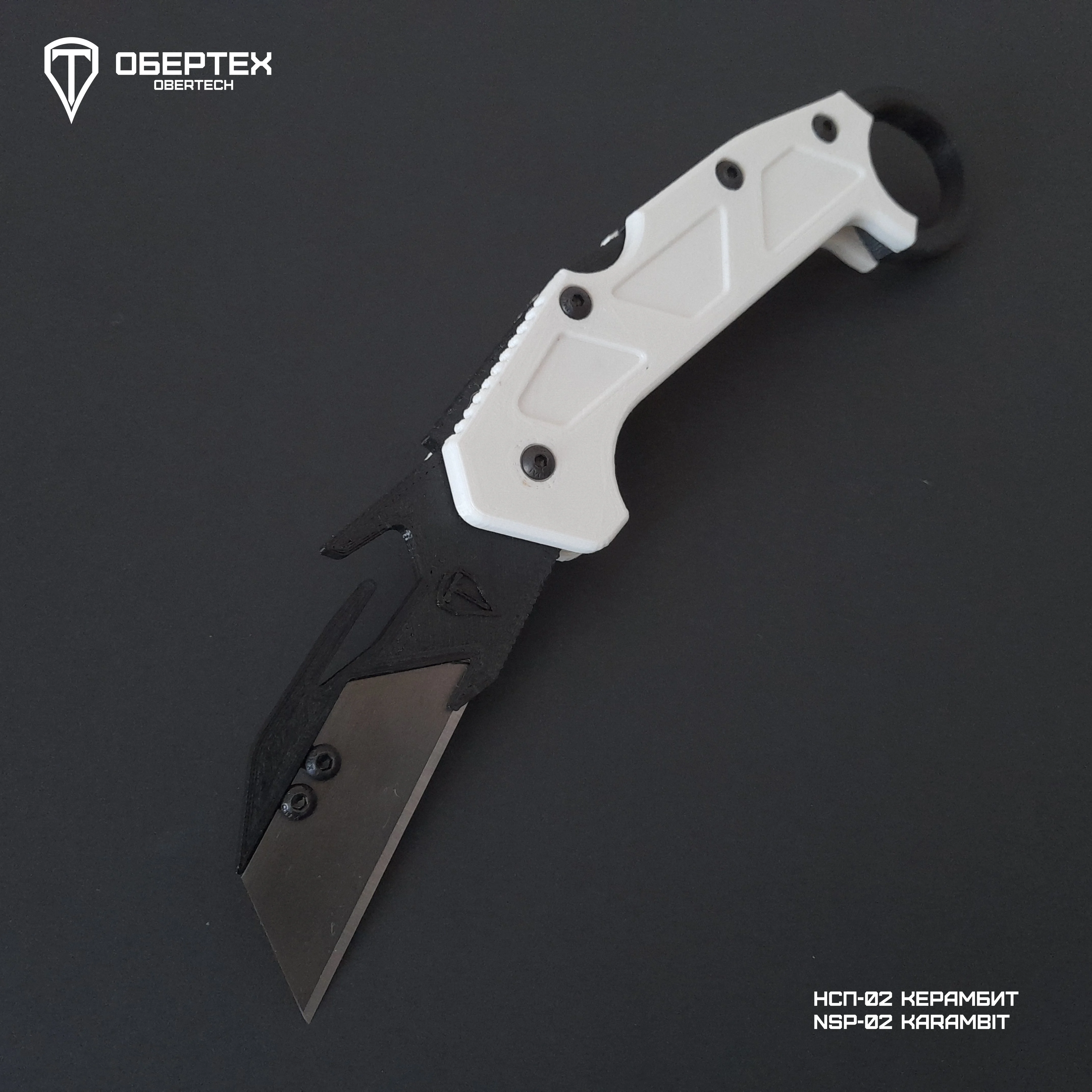 OBERTECH NSP-02 KARAMBIT folding utility knife