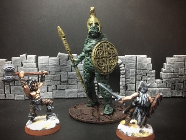 Topiary Golem (Amazon) (28mm/Heroic scale)
