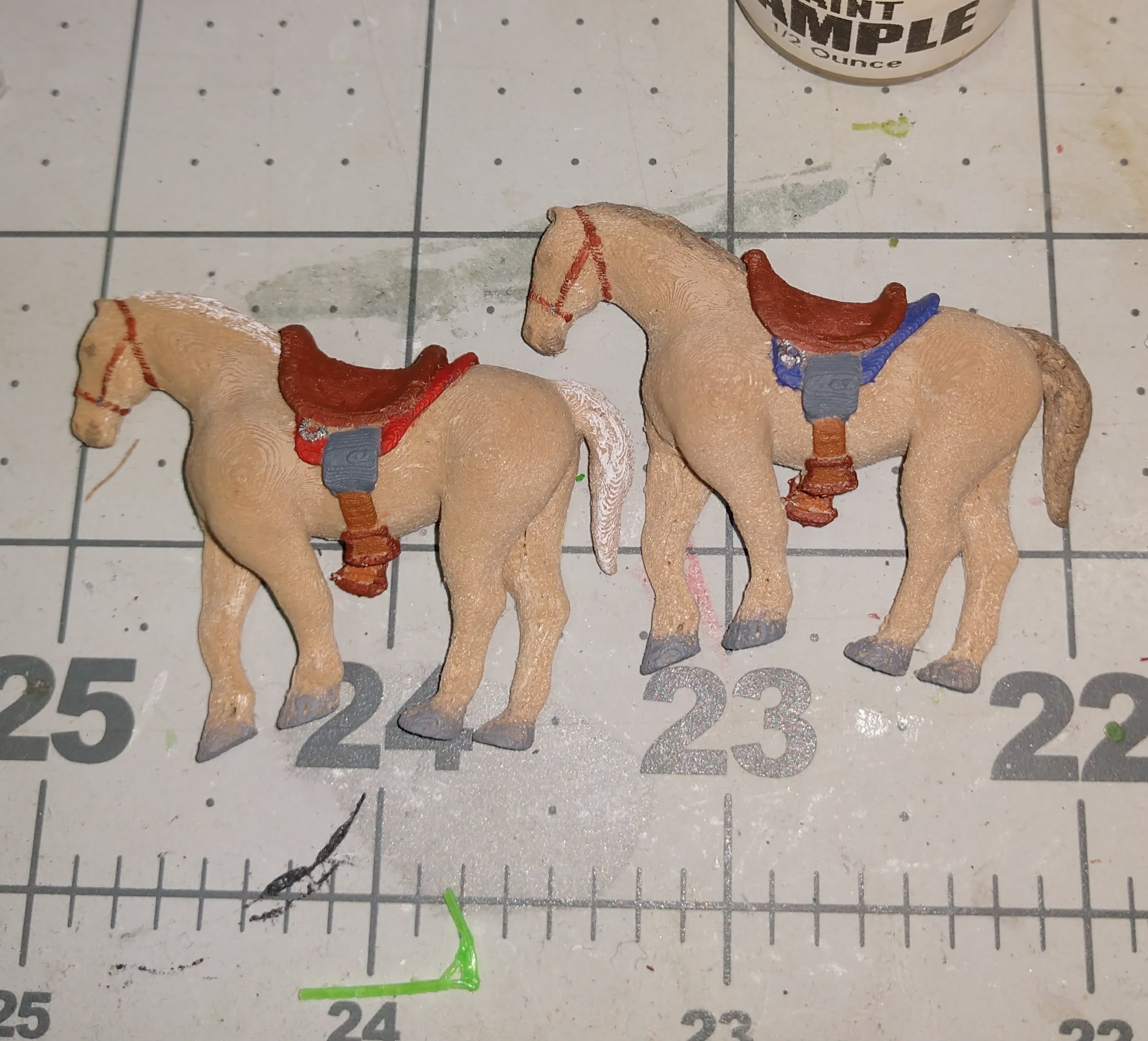 Dead Horse with Tack
