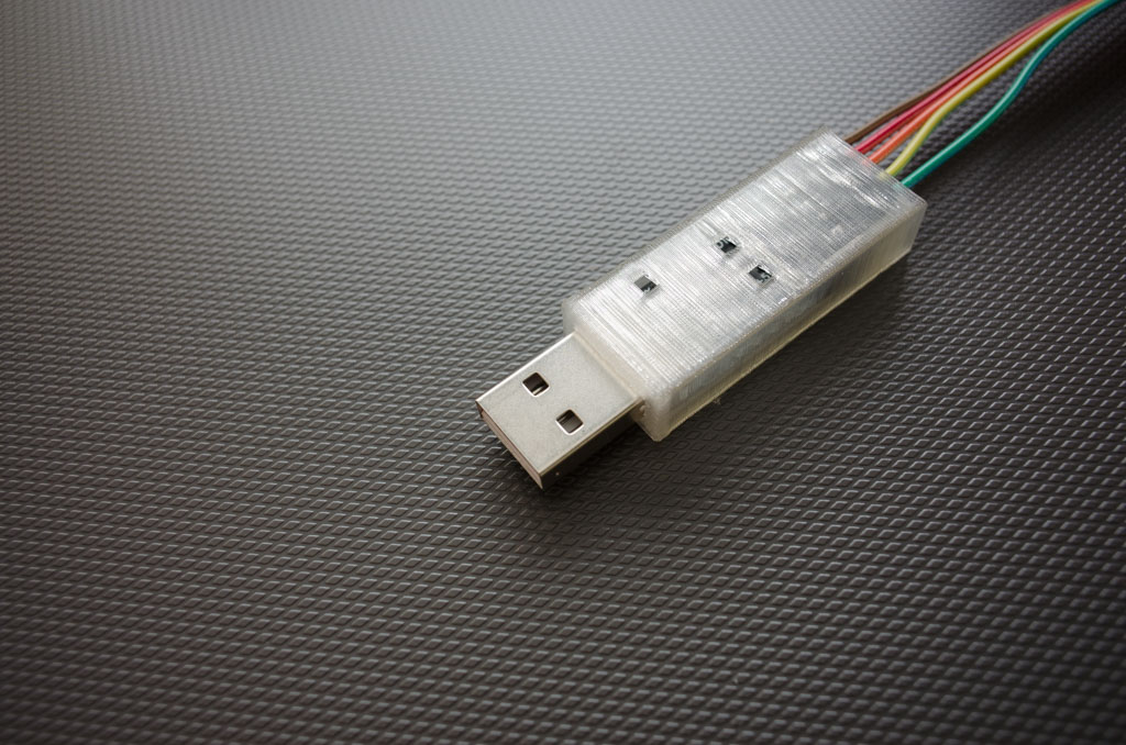 Enclosure for BATE CP2012 serial to USB converter
