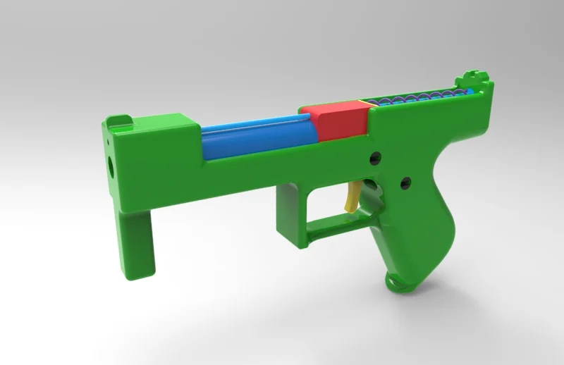 prop gun - blowback