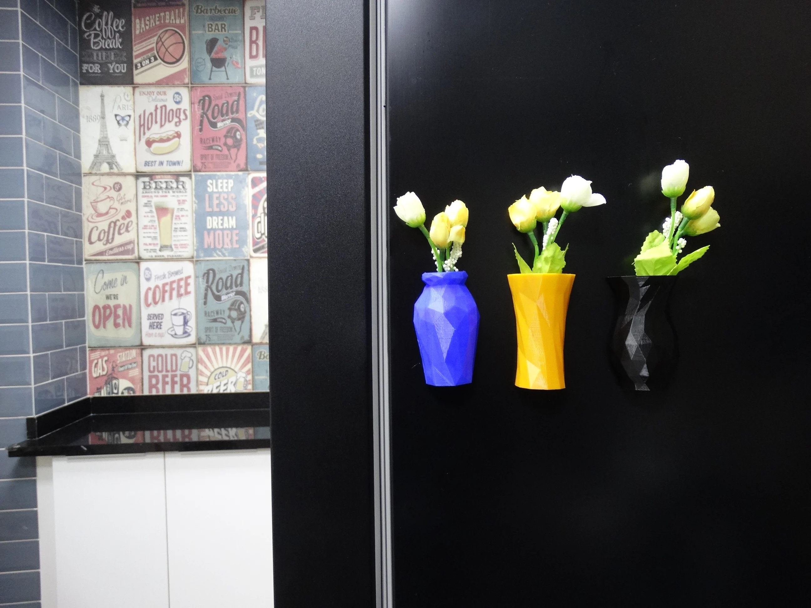Half low poly Vase