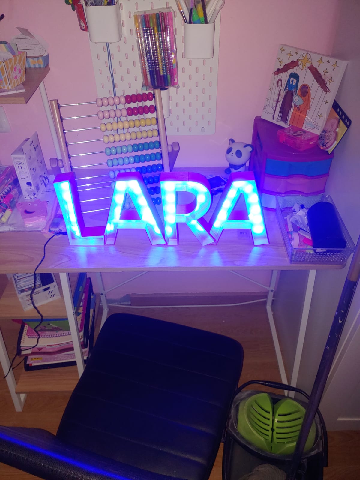 Letrero led lara