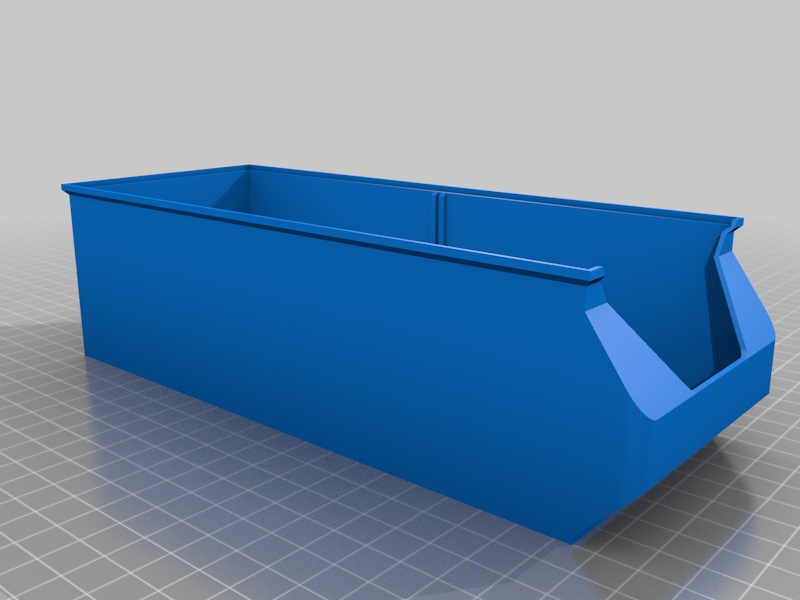 Stackable Parametric Storage Bin (F360)