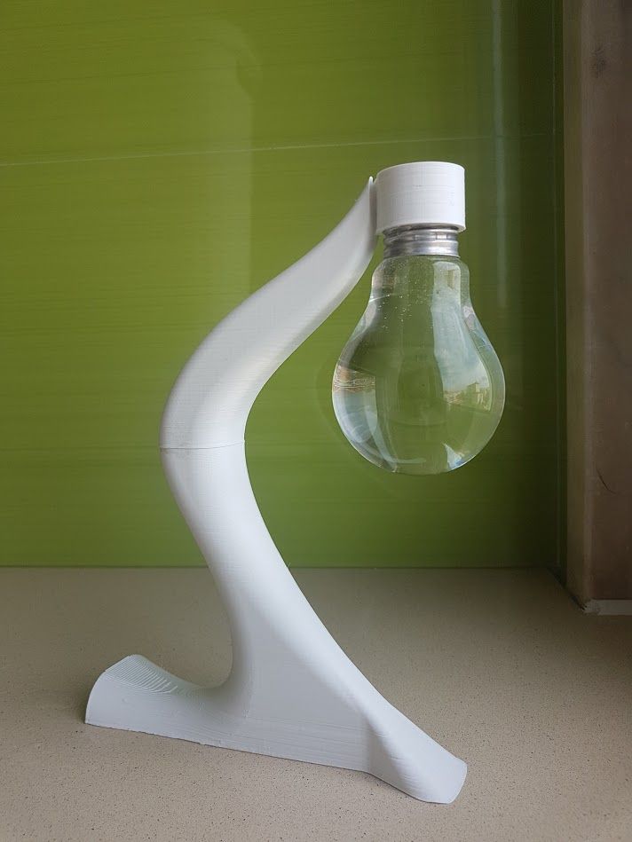 Vase from a Lightbulb - Art Deco Style