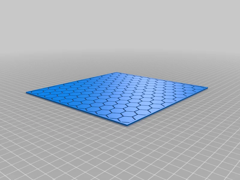 Hexagon stencil for Dungeons and Dragons (customisable)