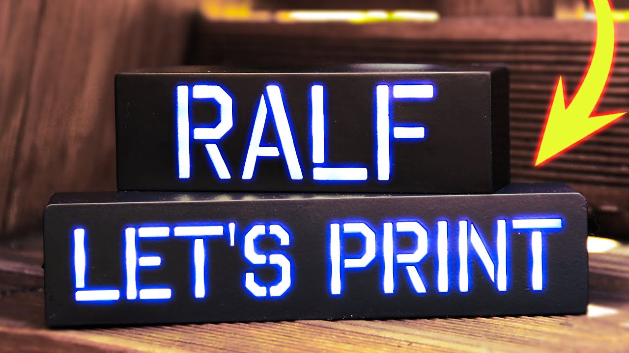 Name Sign - Decorate LED Lamp - Great Gift Idea