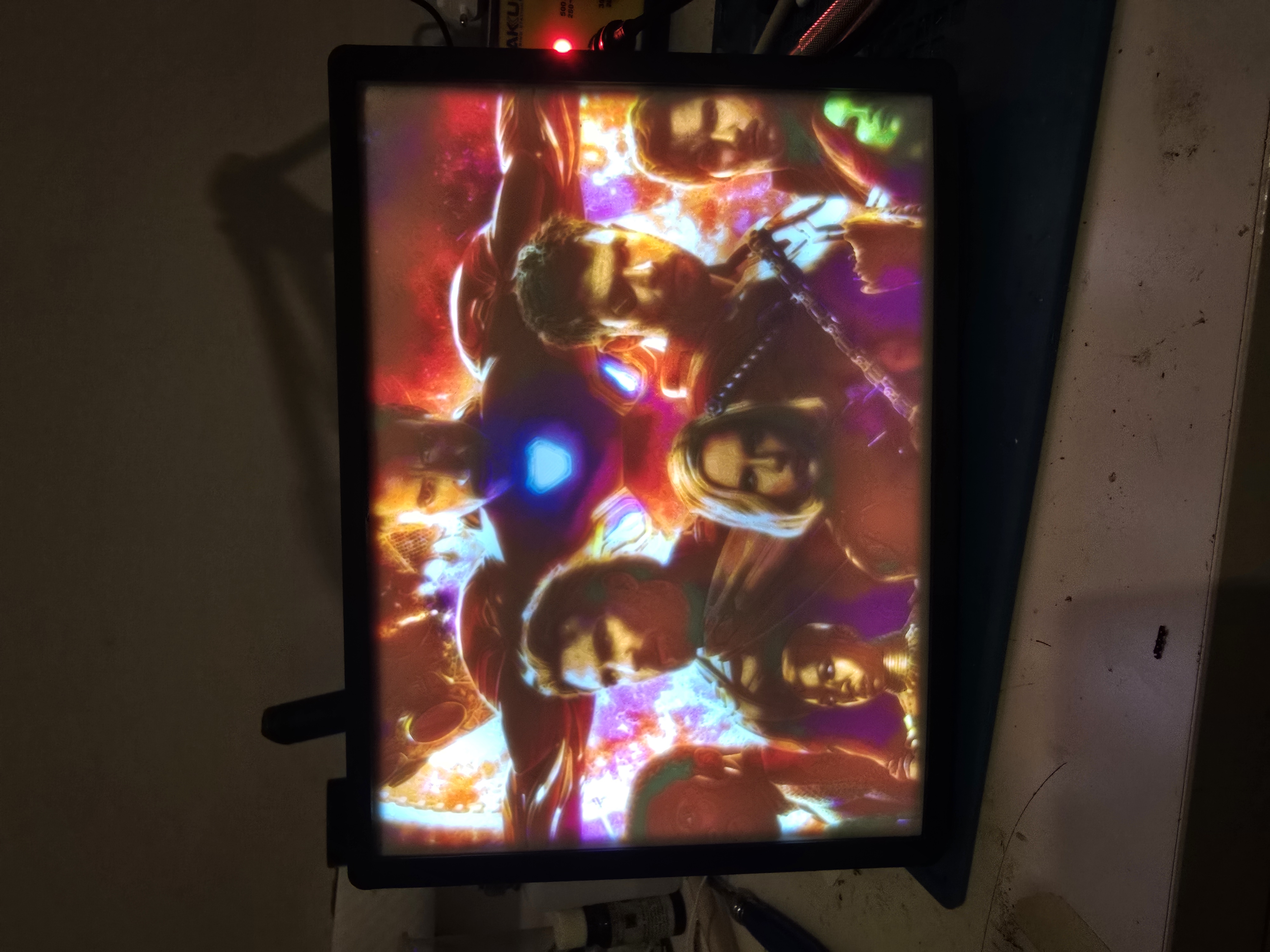 Avengers Litophane