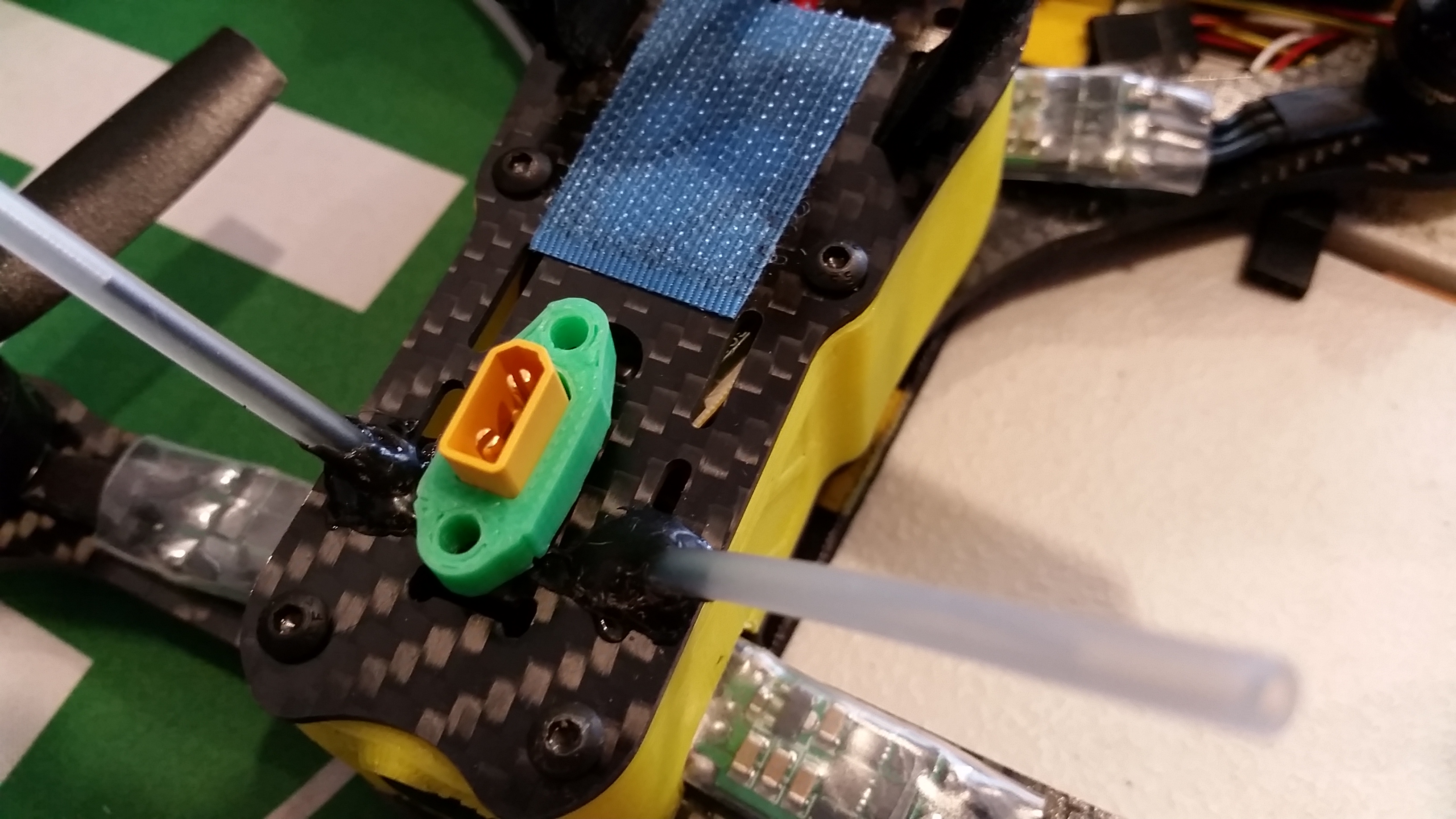 XT30 plug holder.