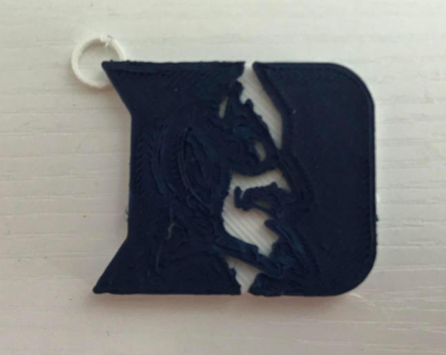 Keychain and Logo - Duke Unversity