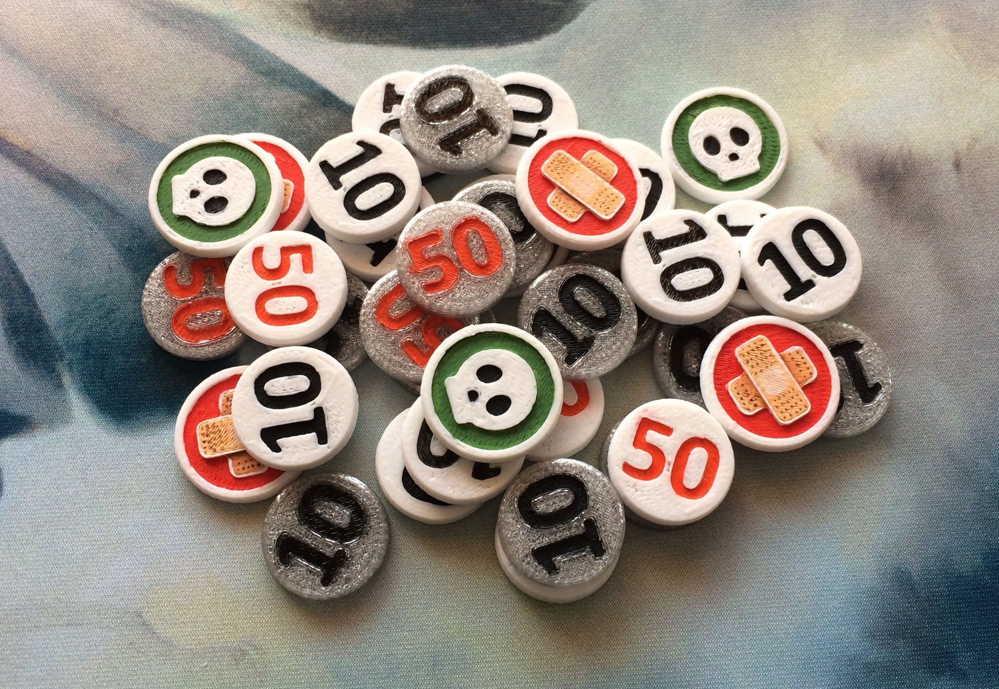 Pokémon counters and tokens