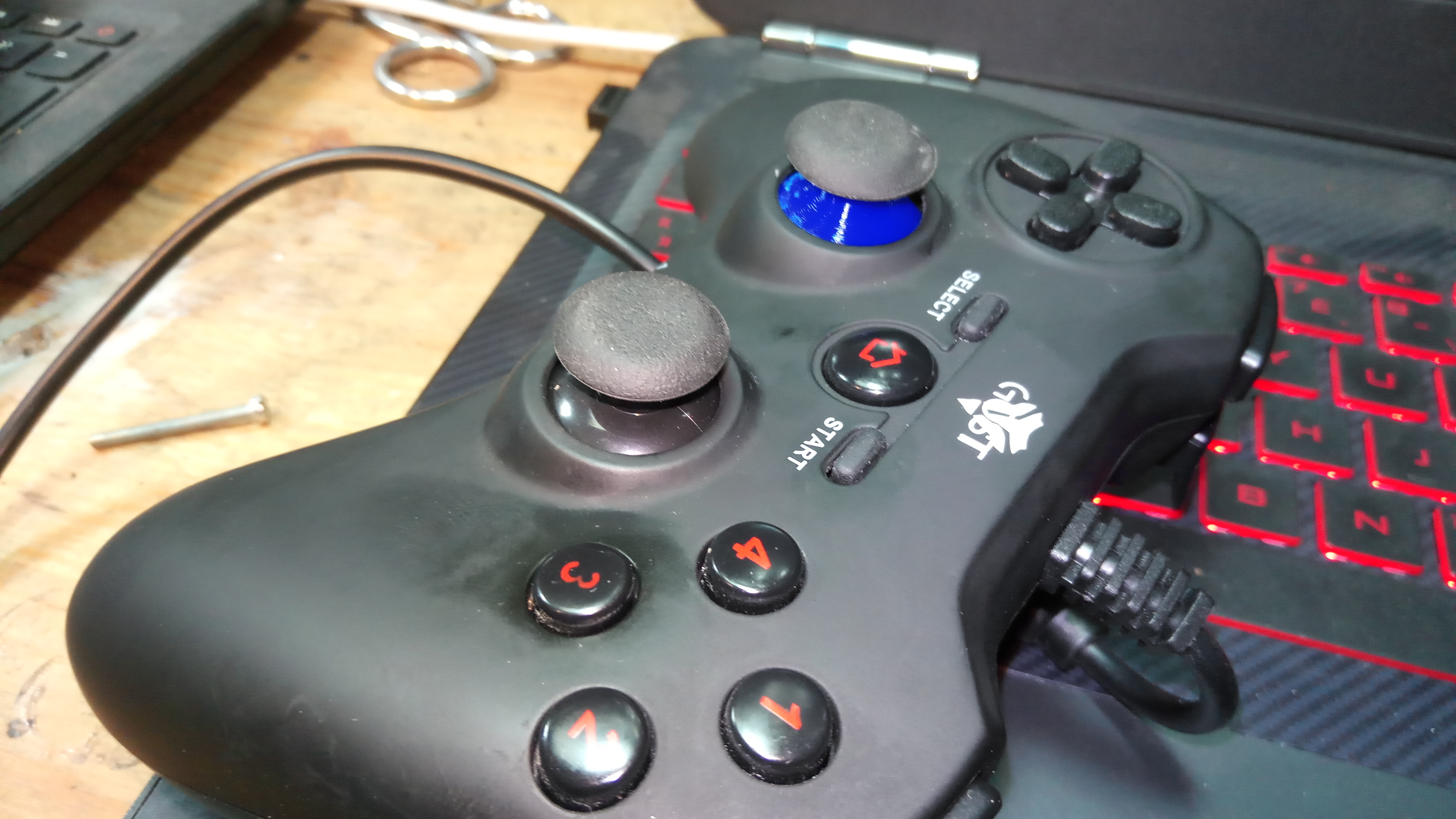 Bouton manette jeux Gost