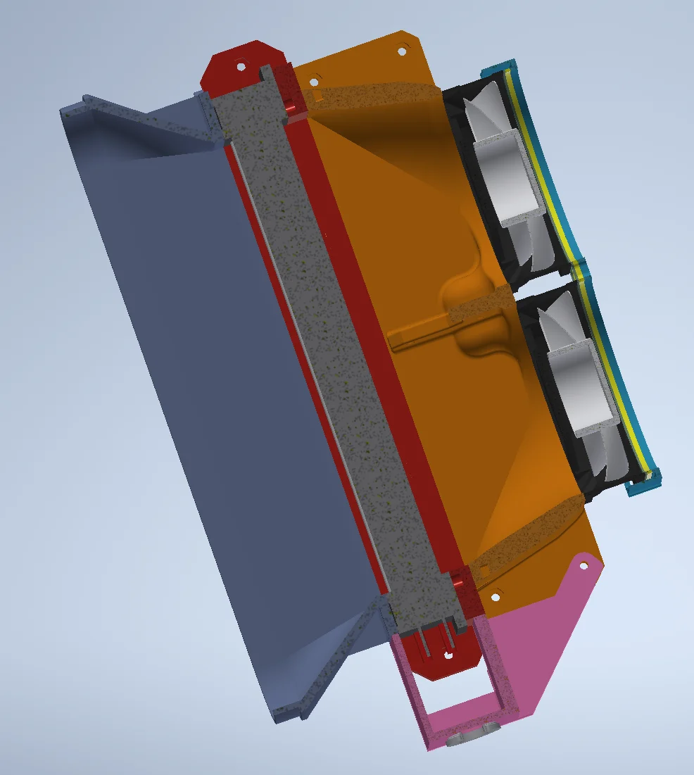 Turbojet chamber heater for UNI R4 and other 3d printers 1kw (Килловатный нагреватель для активной термокамеры в Uni R4 или иных больших принтеров)