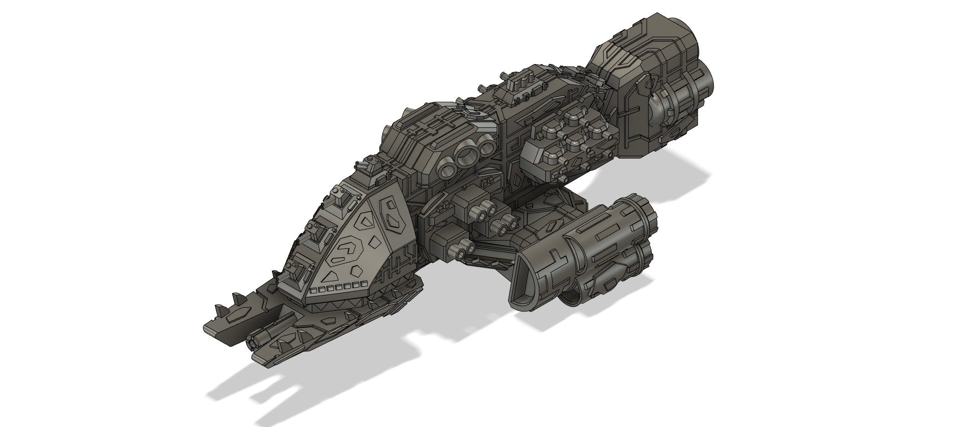 BFG - ORKS - BATTLESHIPS - MODULAR