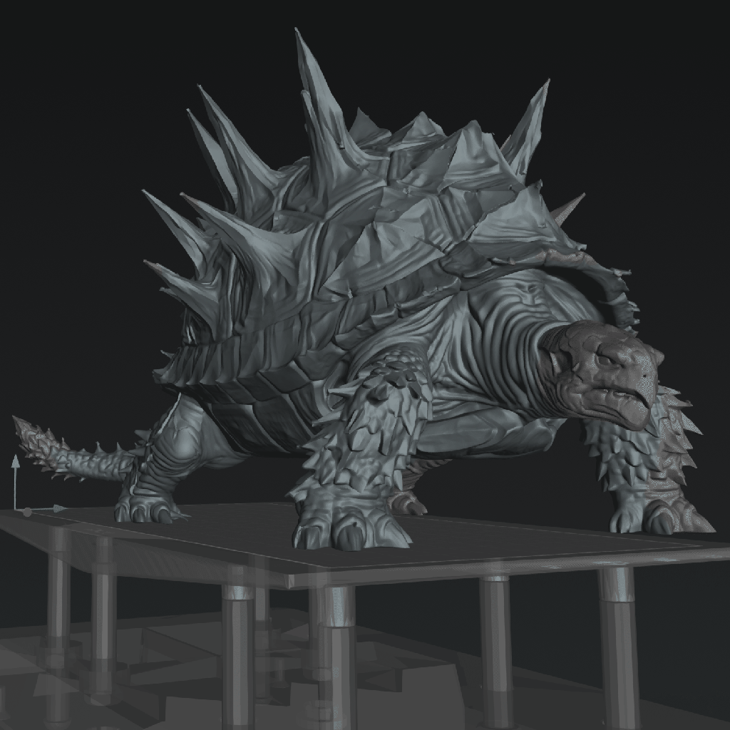 Sun Fused Glassback Monster Beast - The Eightpints The Chamuscado Glass Wastes