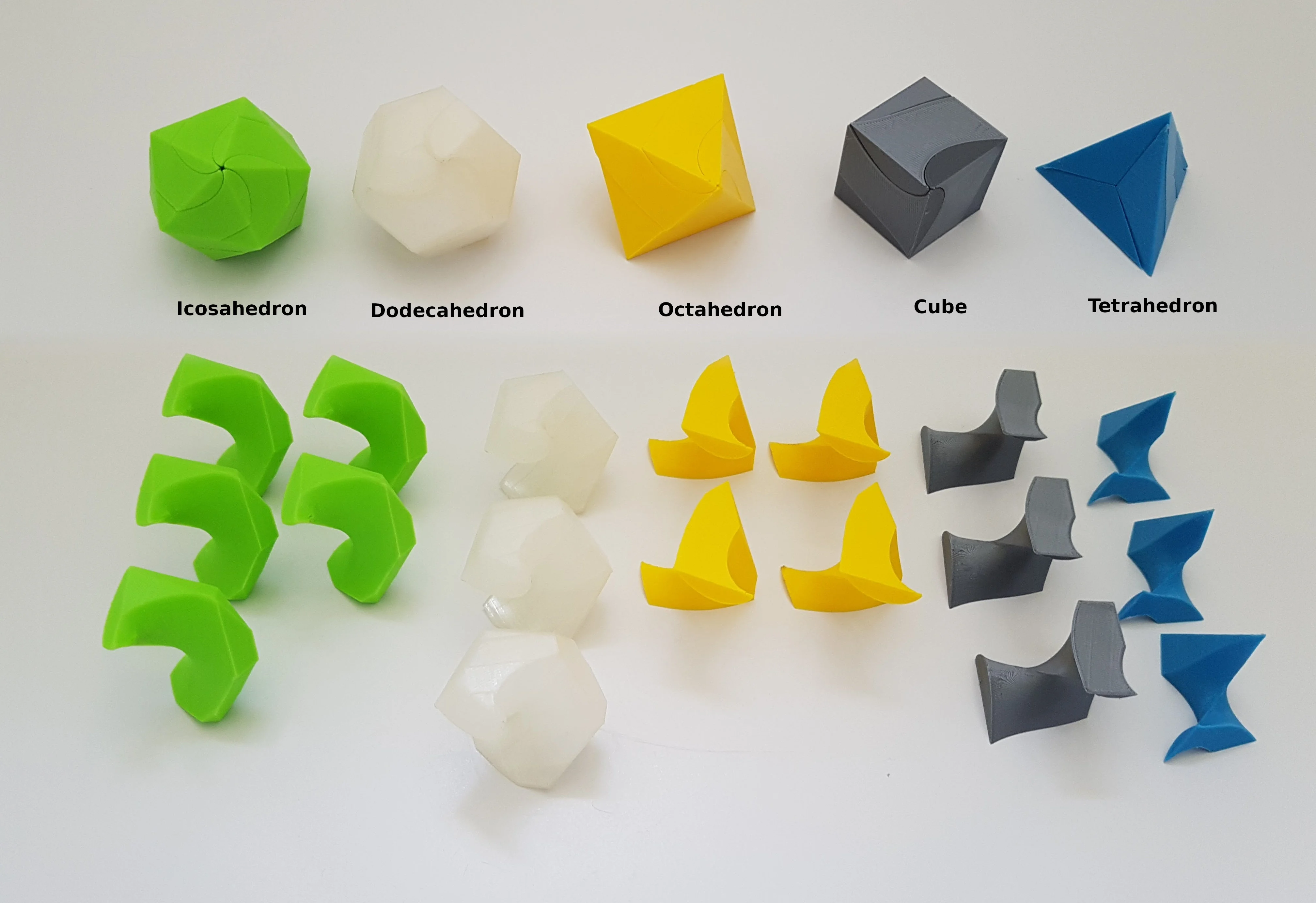 Twisted Platonic Solids