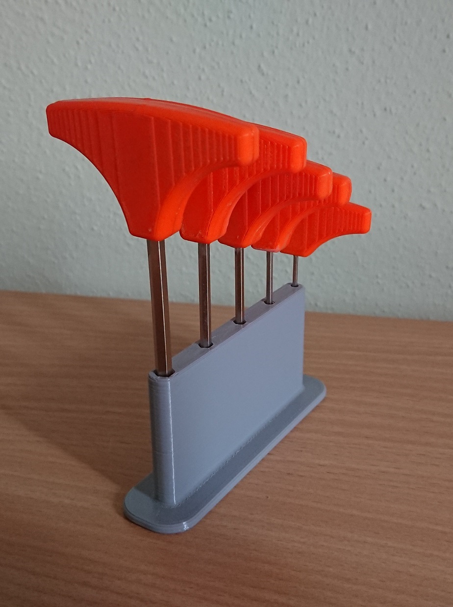 Allen Hex Imbus Key T-Handles and Holder