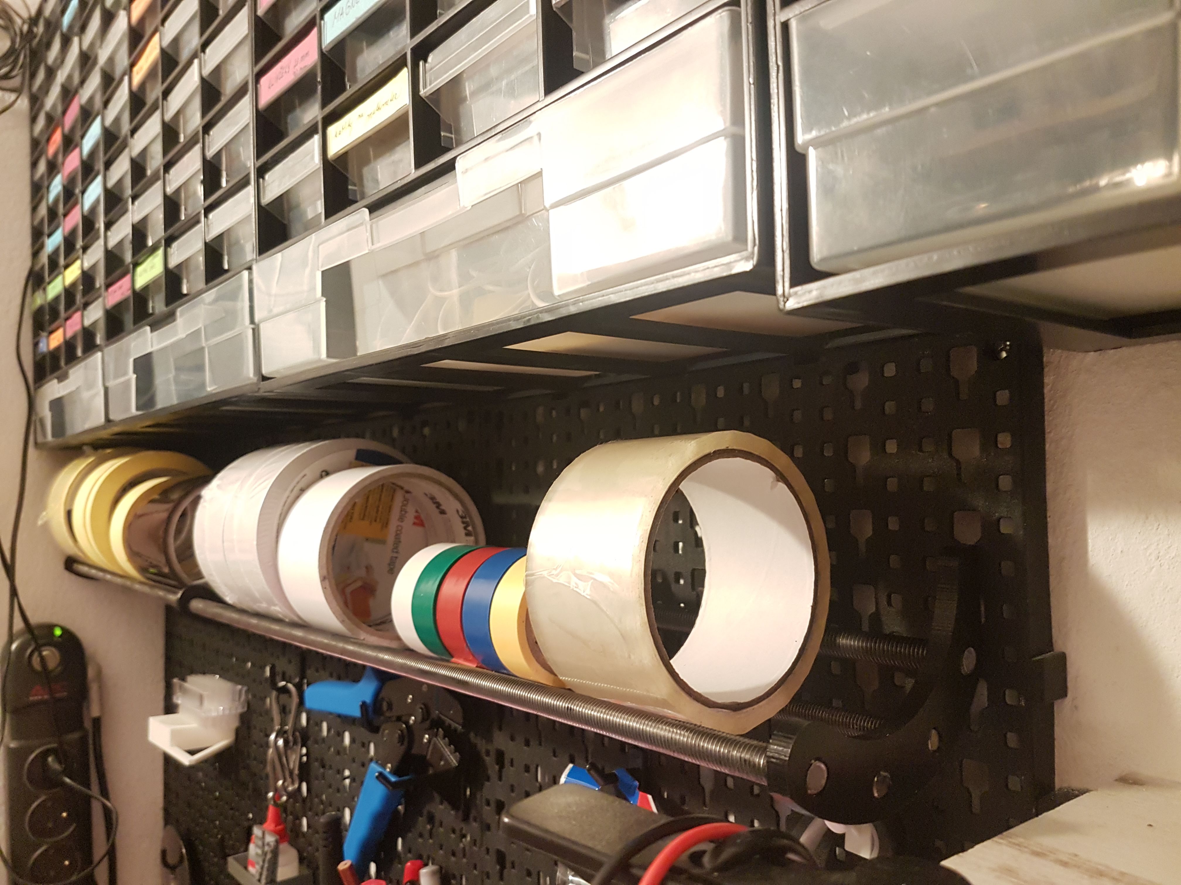 Lidl pegboard tapeholder