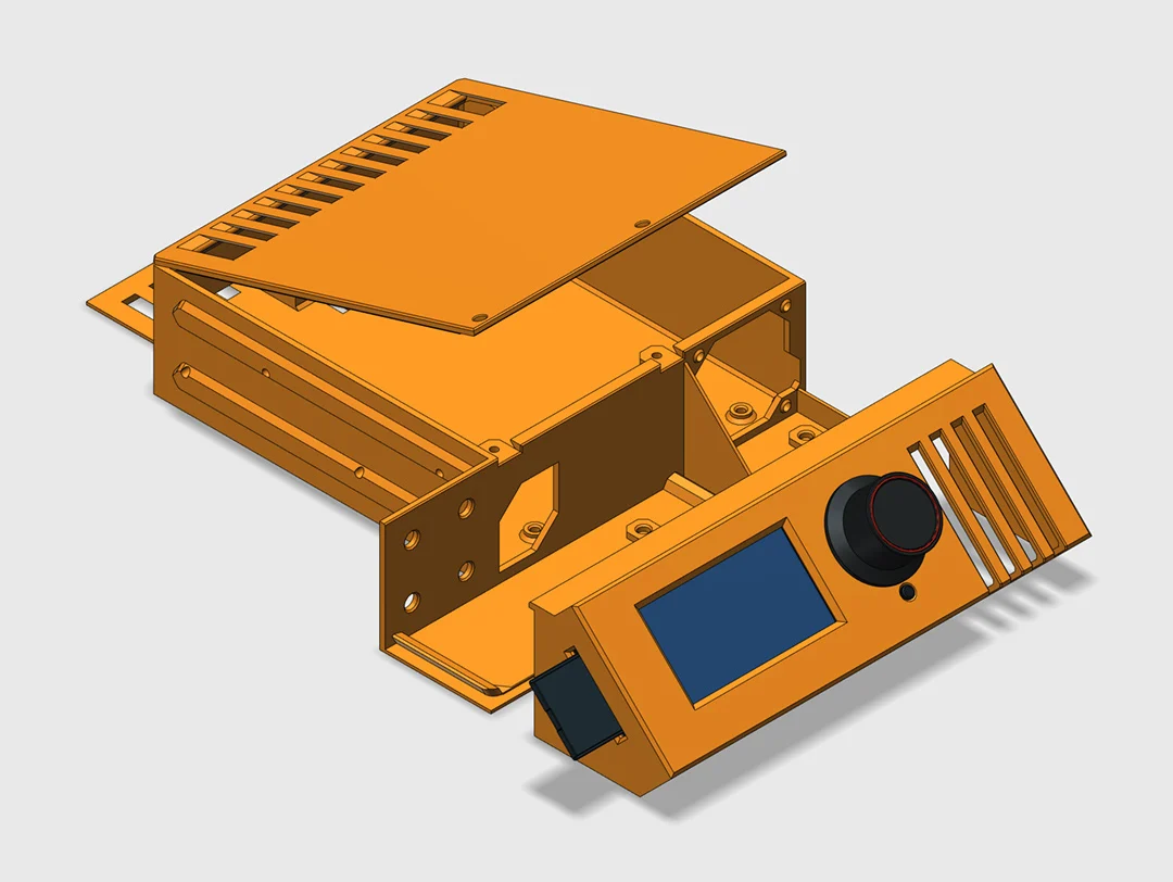 SKR 1.3 + Fysetc Mini12864 case for Ender 3