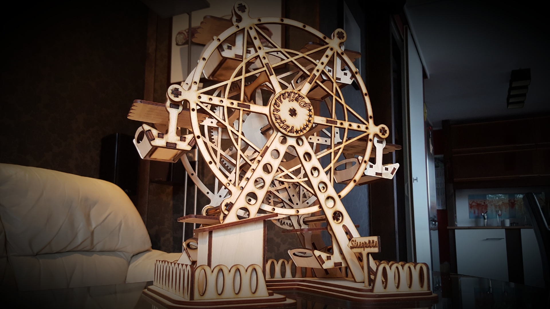 Plywood Ferris Wheel