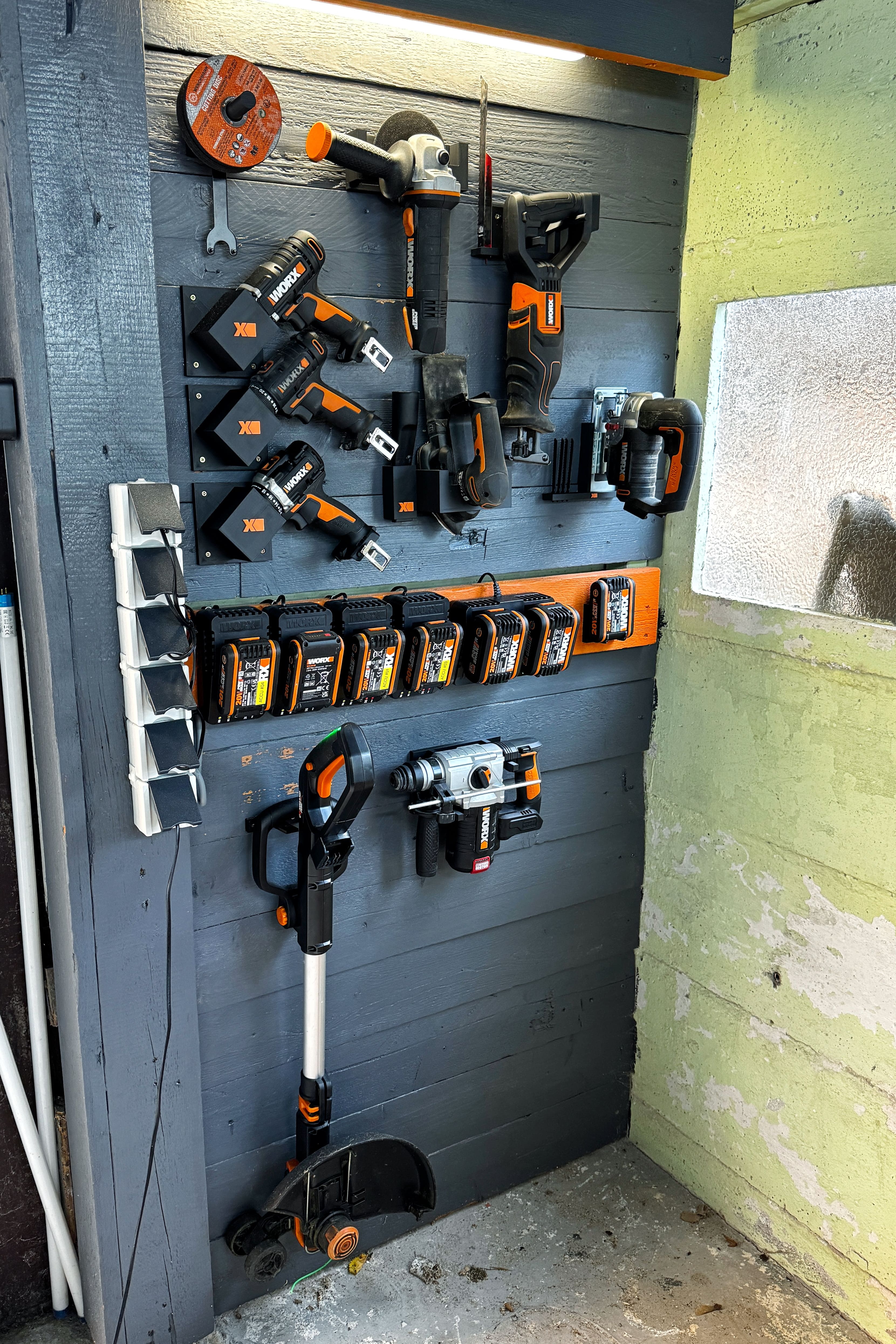 Worx tools wall mount collection