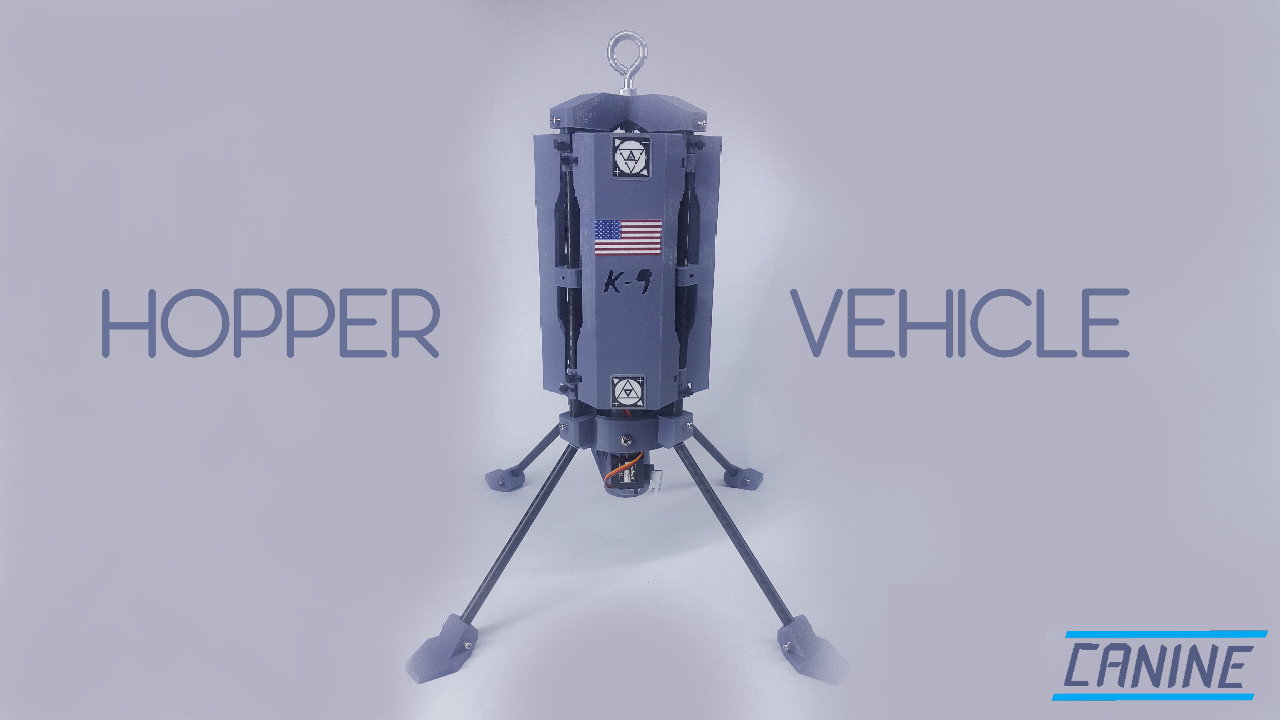 K-9 TVC Hopper Test Vehicle (Flying Rocket Hardware Testbed)