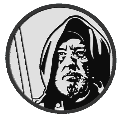 Obi-Wan Kenobi coasters v3