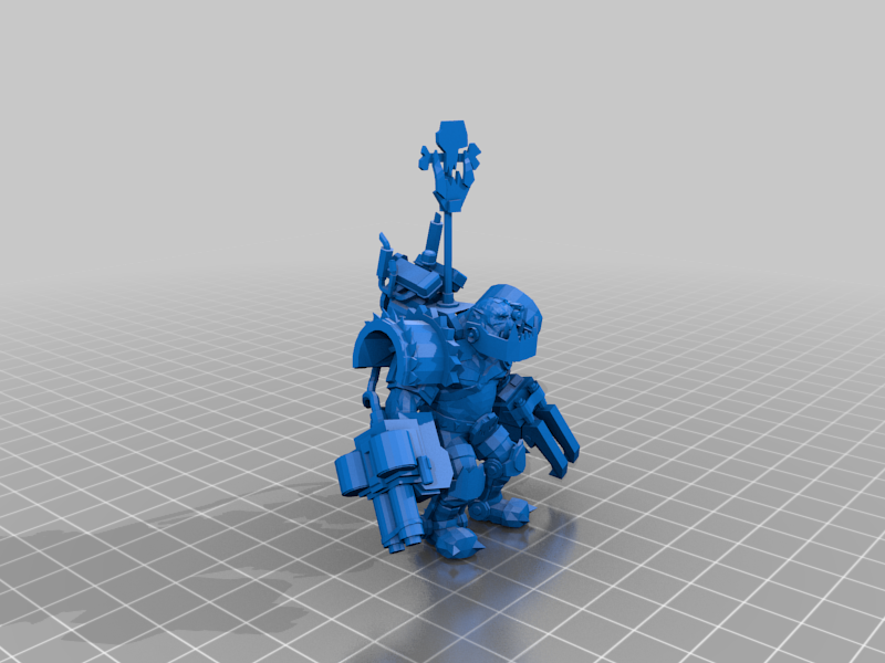 ork Boss Grimskull - t model