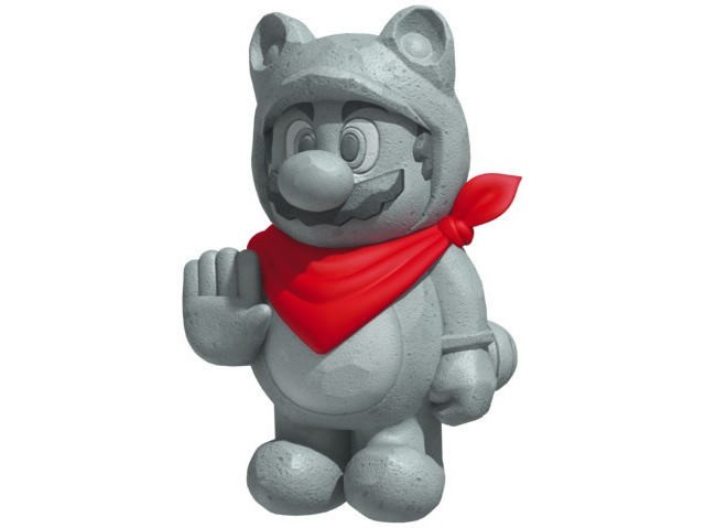 Stone tanooki mario