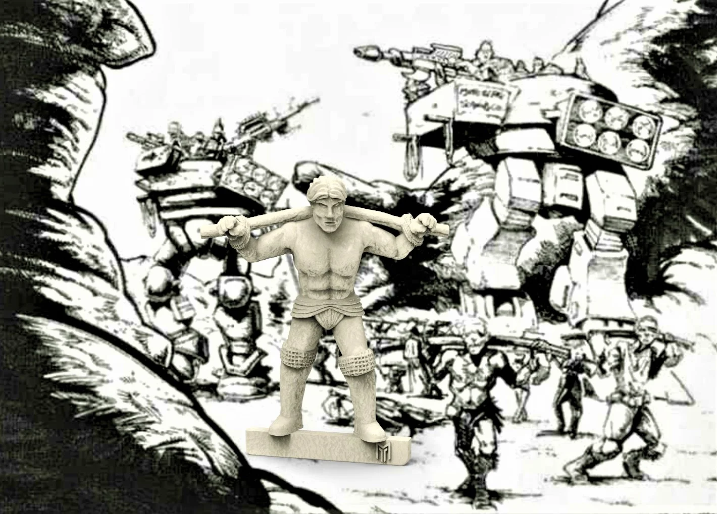 Logans World Slave Walker Slave 28mm Mini