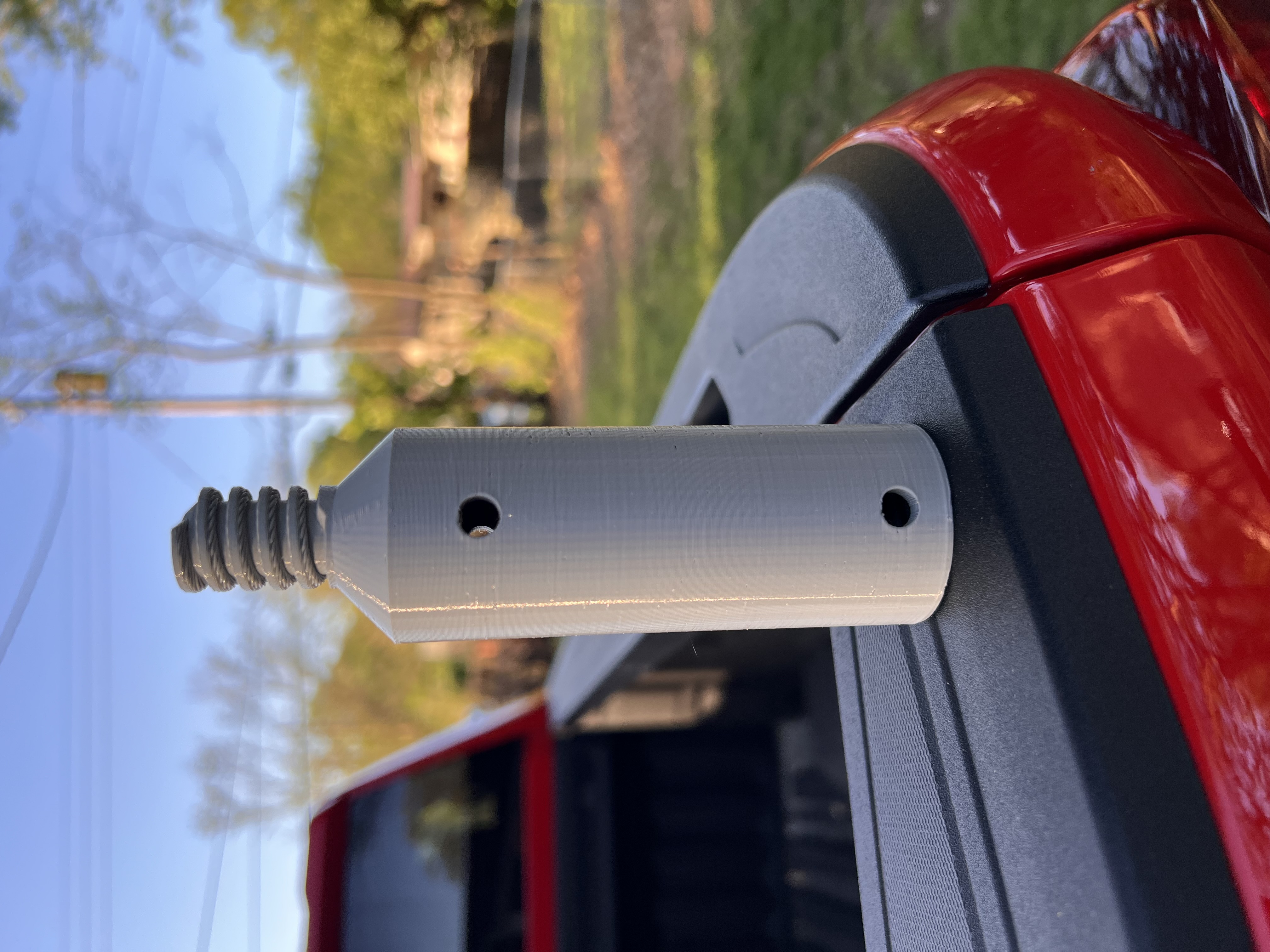 Mop Handle to Acme Broom Handle Adapter