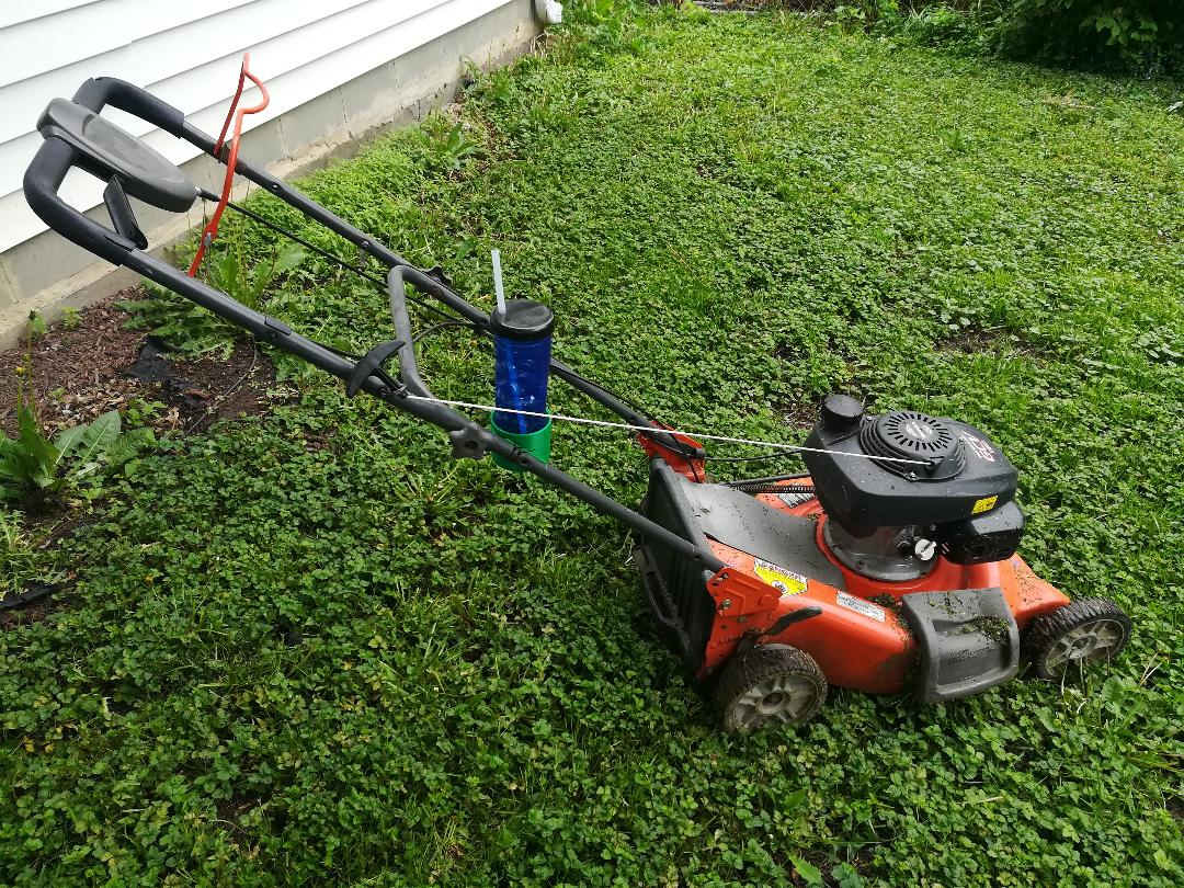 Water Bottle Holder For Push Lawnmower