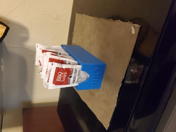 Barbecue Sauce Packet Holder