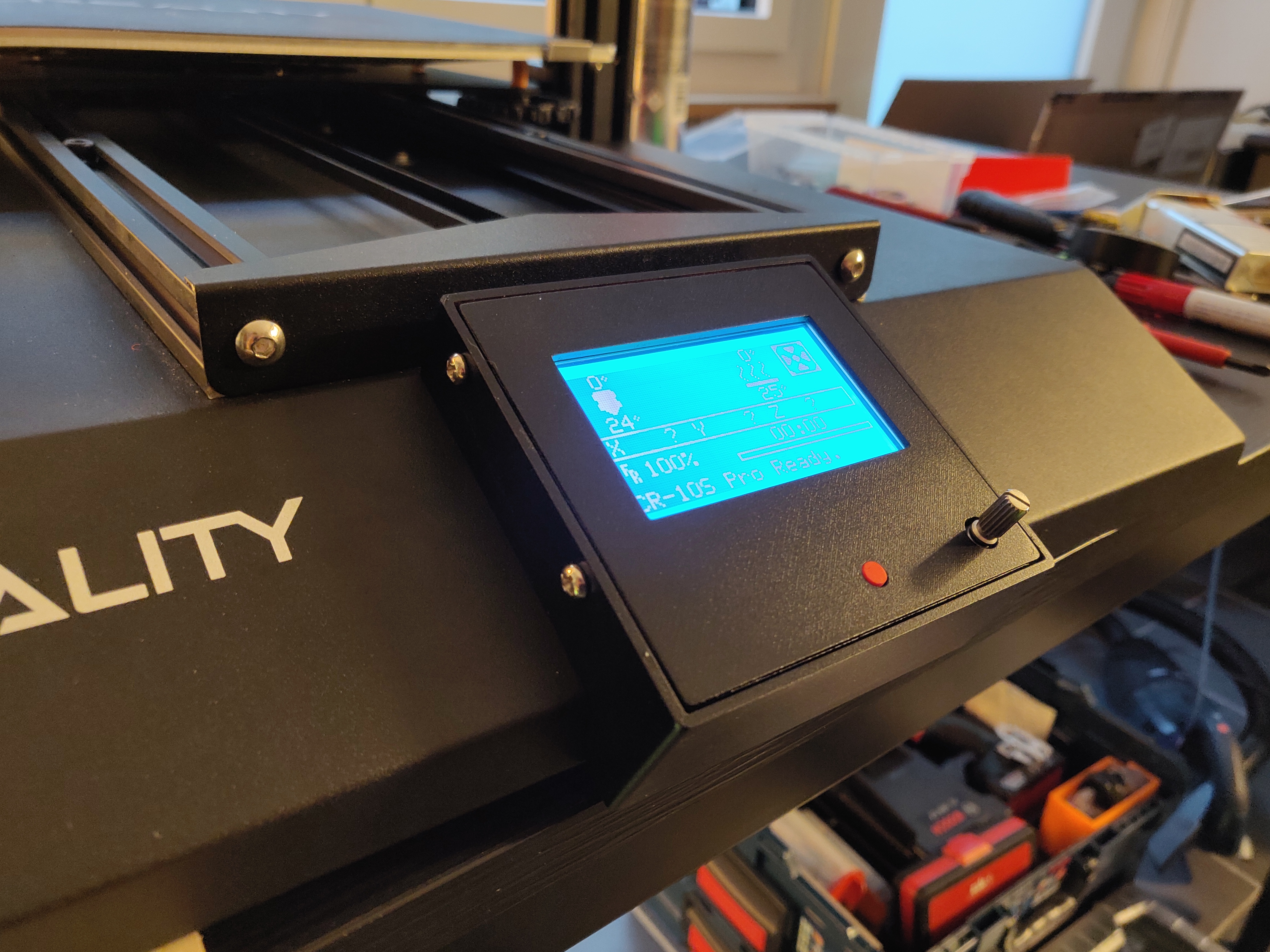 Creality CR10S Pro 12864 Display bracket
