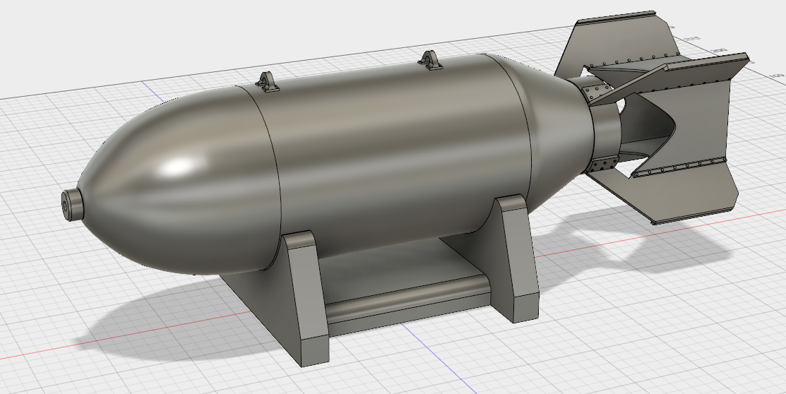 WW2 M64 500 lbs bomb