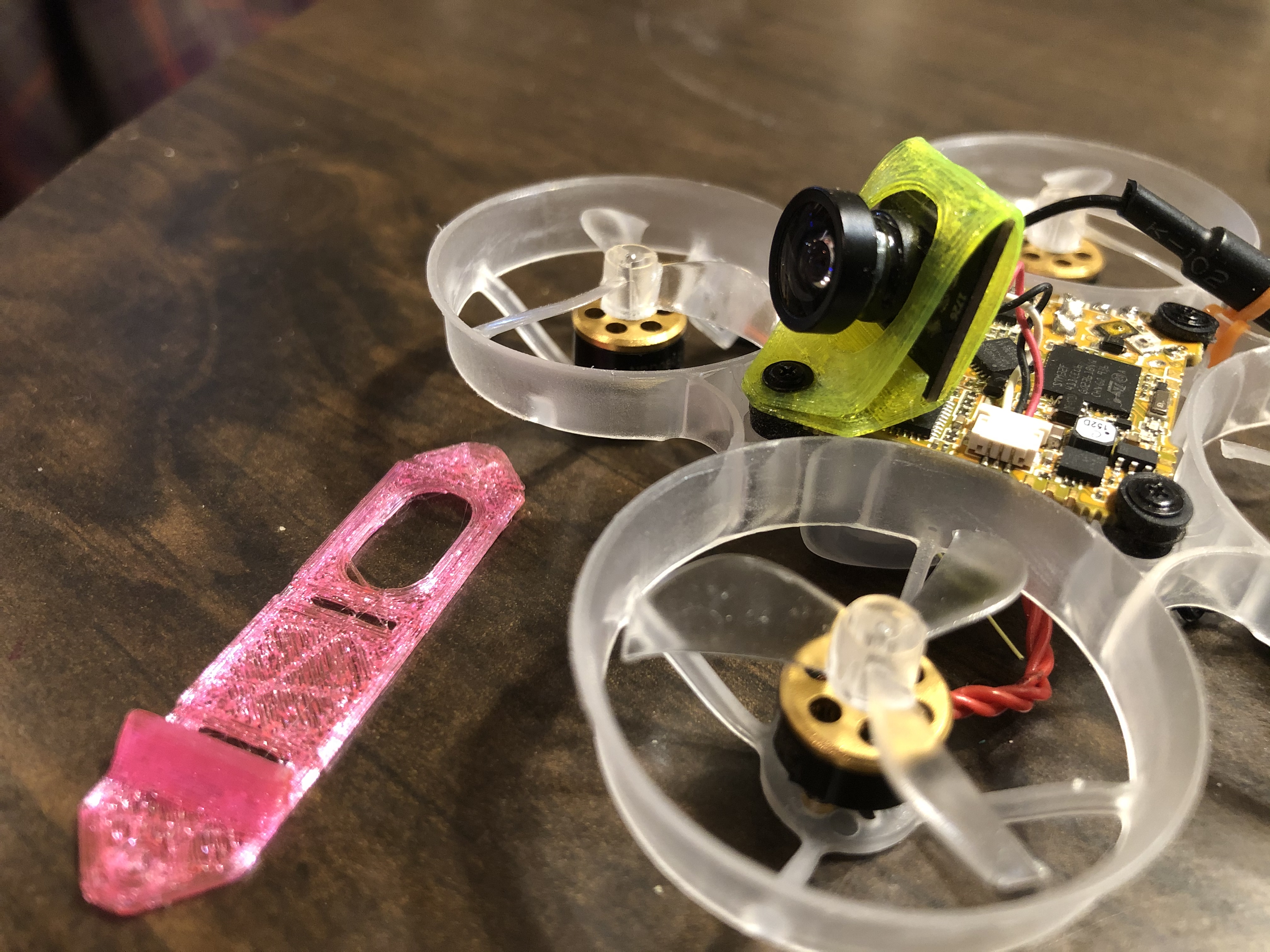 Ultralight Minimal Tiny Whoop Cam mount 0.5g
