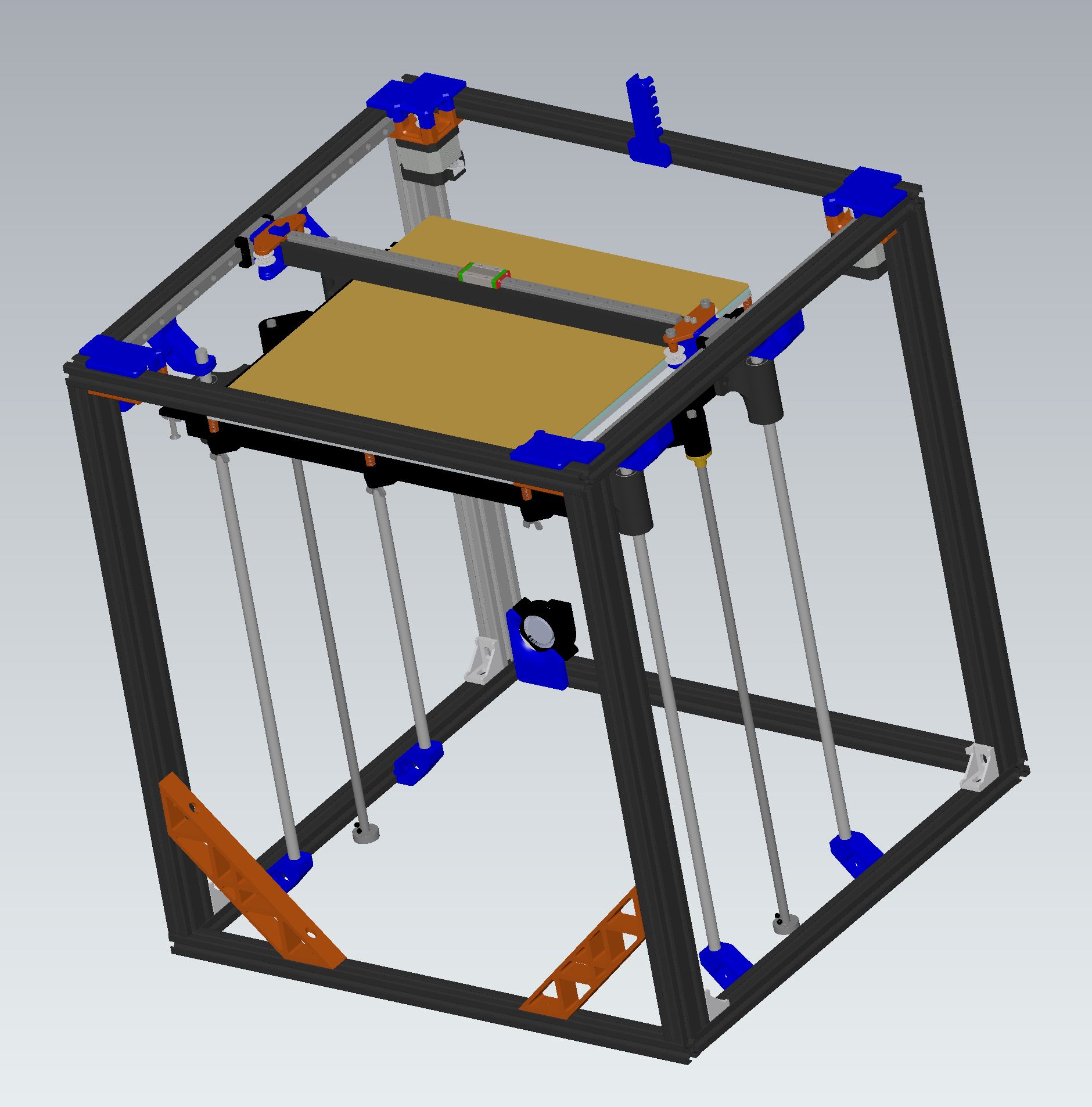 X5SA to VzBoT Minimal Linear Rail Conversion "Pooron V1"