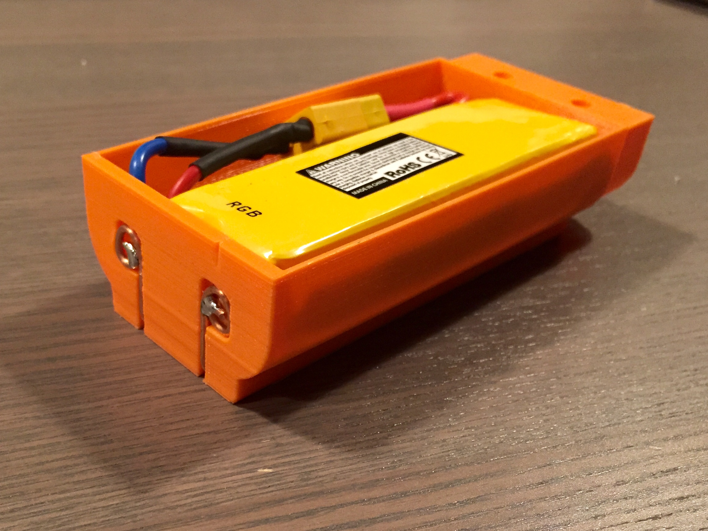 Nerf Rapidstrike LiPo battery housing